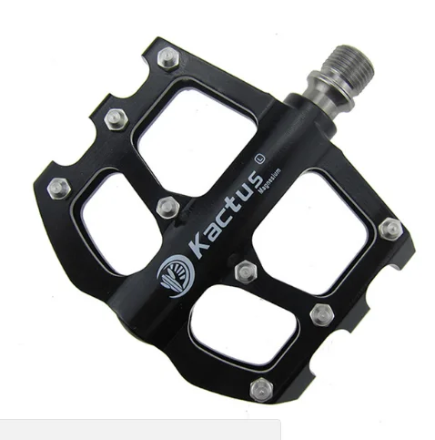 KACTUS TECH Titanium Axle Bicycle Pedal Anti-slip Ultralight CNC MTB Bike Pedal Sealed 6 Sealed Bearing Pedals BMX Accessories