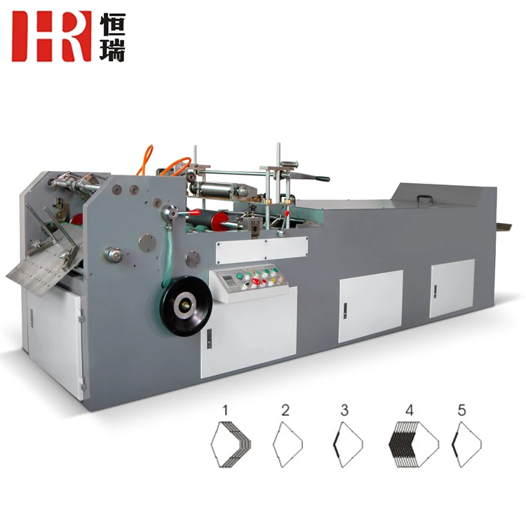 
BJH-400 New Type Paper Bag Envelope Tongue Gluing Machines Price 