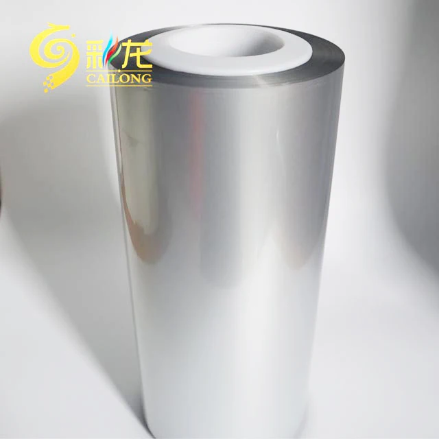 
PET double side metallized film & metallized polyester film can be achieved by the thickness of aluminum layer 
