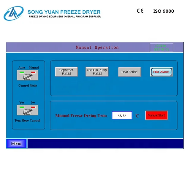 
Discount high qualitypilot freeze dryer/Multi-manifold/electric heating LGJ-18SC freeze dring time 