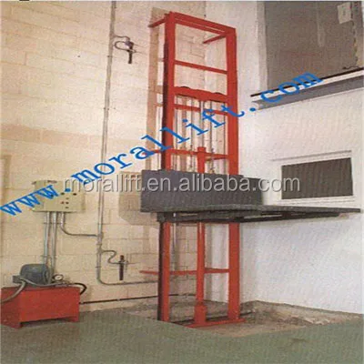 outdoor cage lift/conveyor system/hydraulic home lift