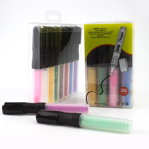 0052W Medium point colored permanent acrylic pens paint markers for graffiti DIY art