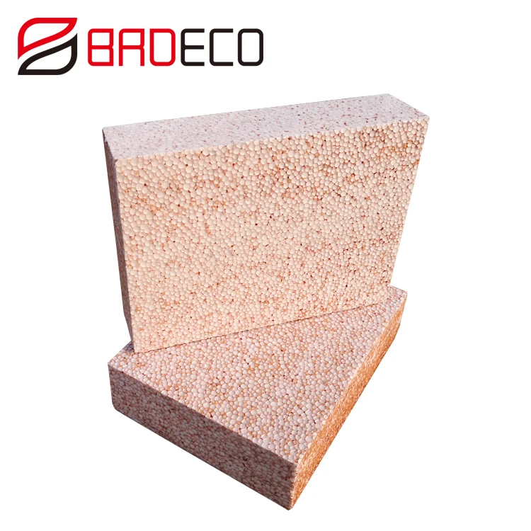 Fireproof Real gold EPS exterior wall insulation board