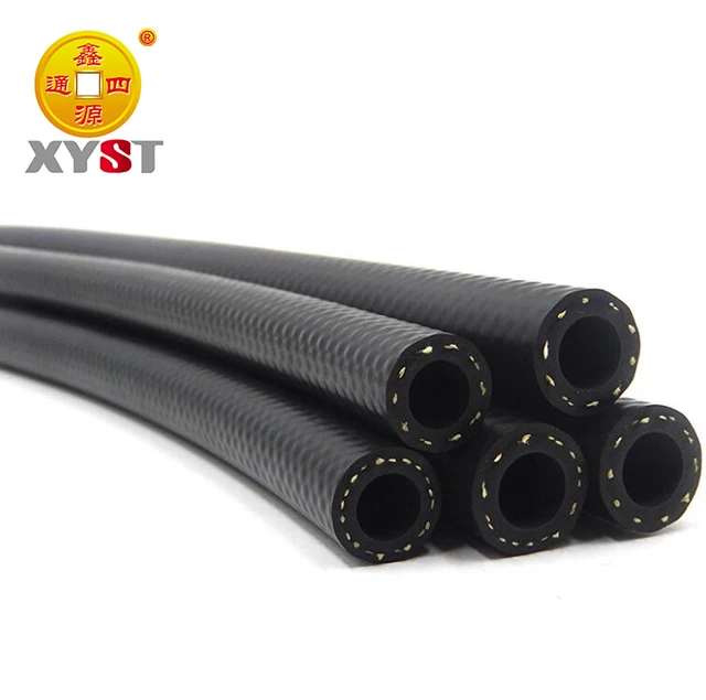 Черный шланг из нержавеющей стали с нейлоновой оплеткой AN6 AN 6 для топливной линии