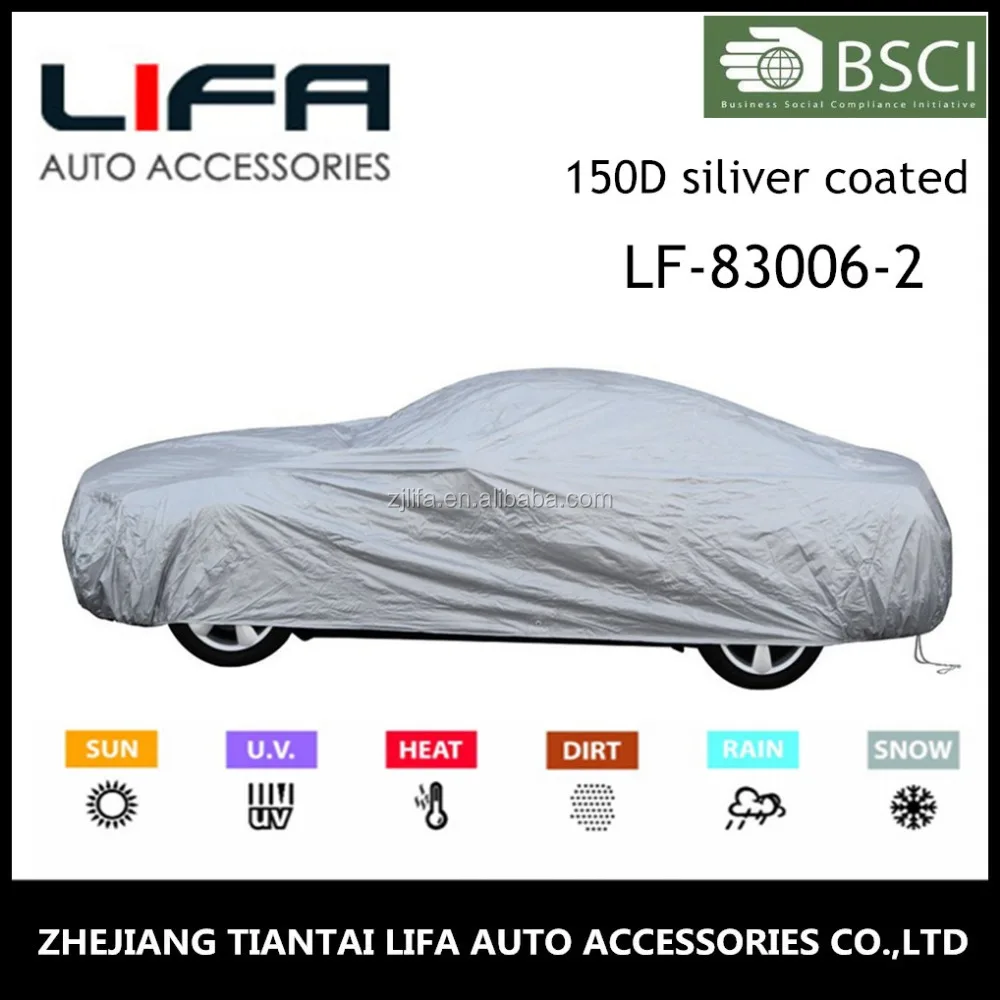 
High Quality Silver Aluminum Car Cover,Waterproof Nylon toe Car Cover/dupont tyvek car cover 
