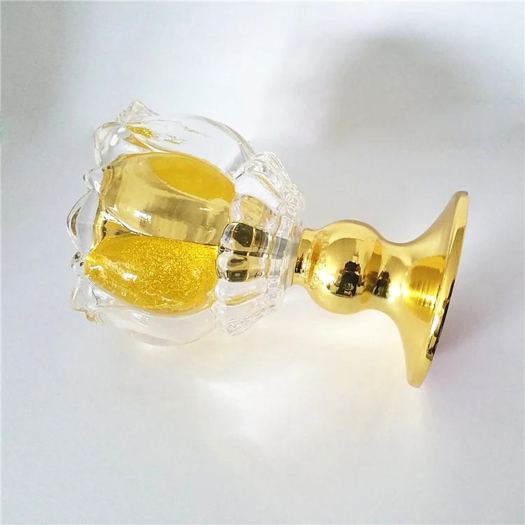 Metal Glass Oil Incense Burner Arabic