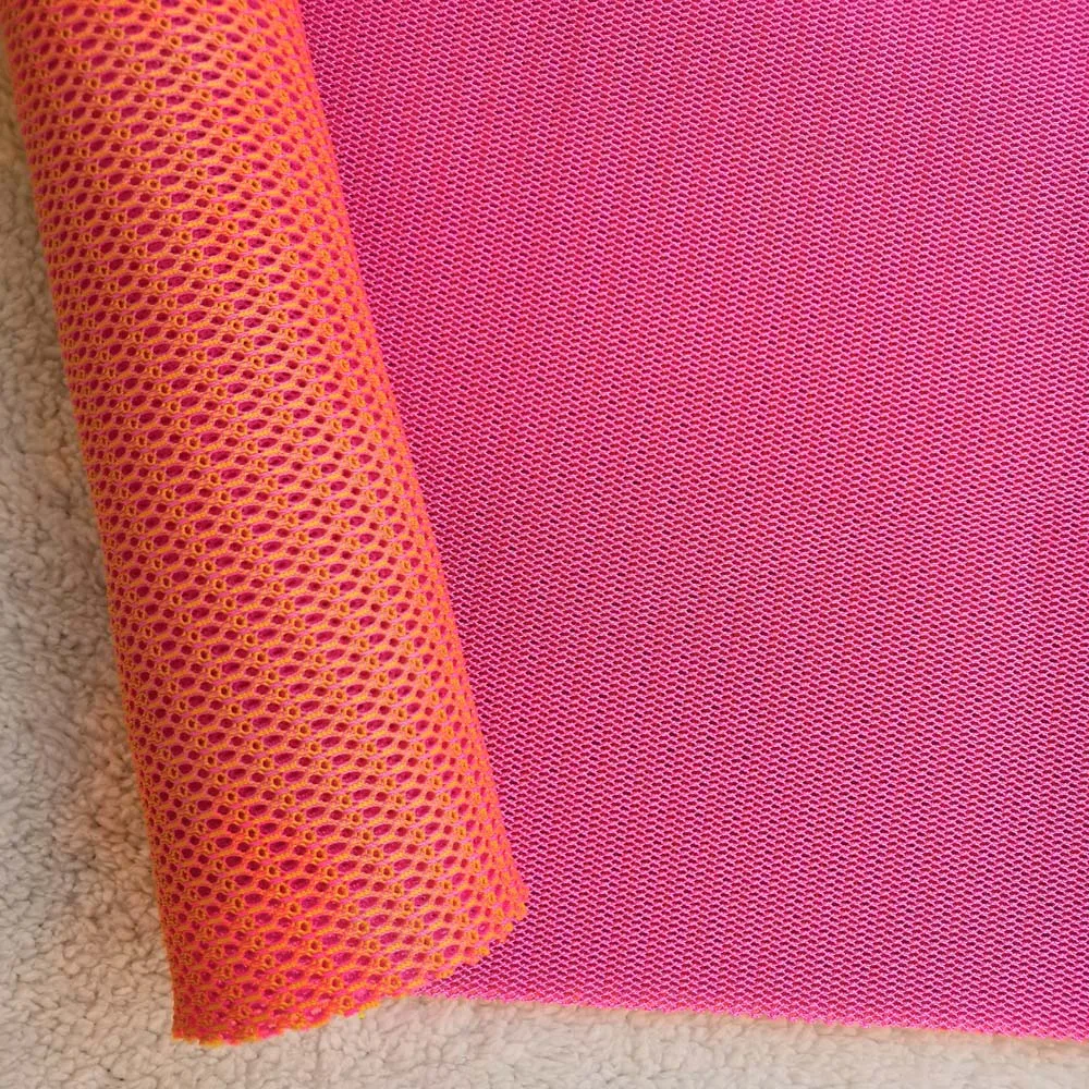 Китайские поставщики, нейлоновая полиэфирная 3d сетчатая ткань для спортивной обуви