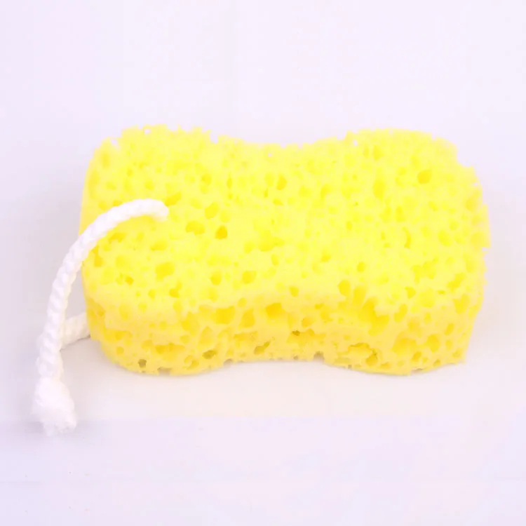 Customized shaped multi colors factory cheap wholesale natural sea eco mesh bath sponge