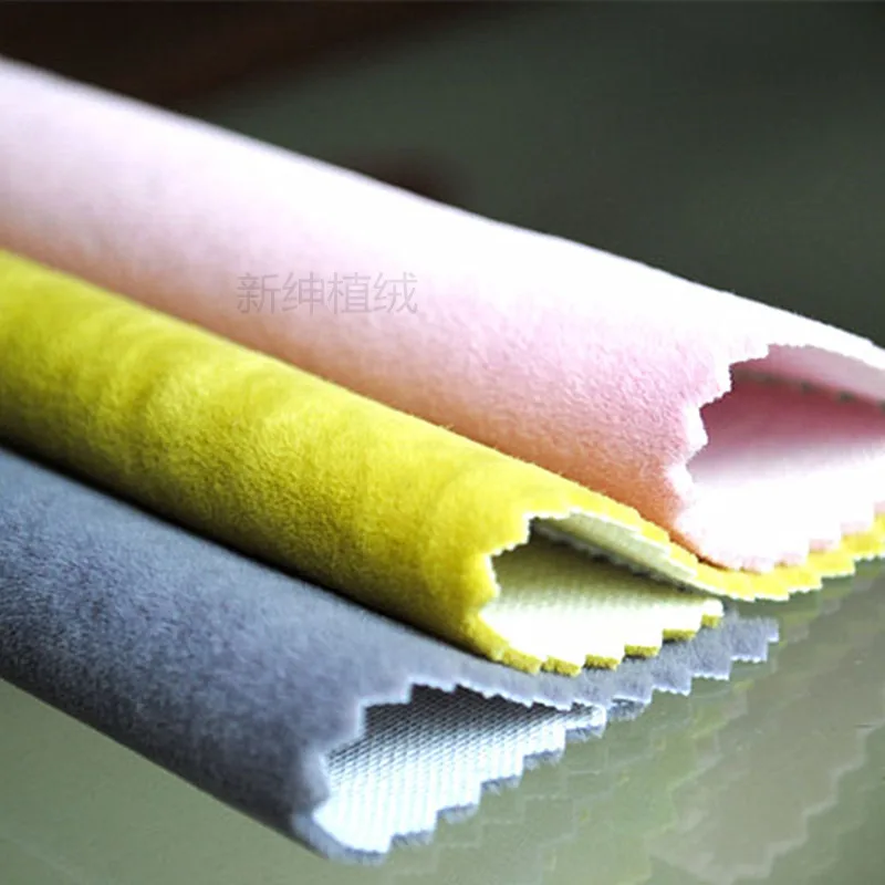 
flock fabric for sofa 