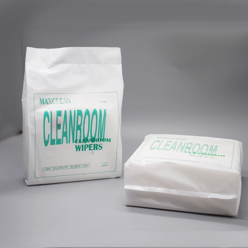 General Purpose Laser Cut Cleanroom Wiper 9 inches 120gsm 150 Pieces