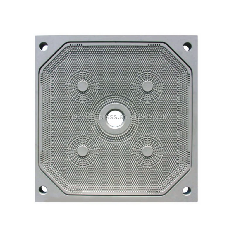 Chinese superior recessed filter plate for filter press