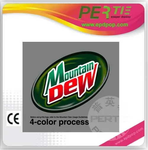 led screen advertising display indoor digital display epaper for indoor EPD pop advertising design for 2014