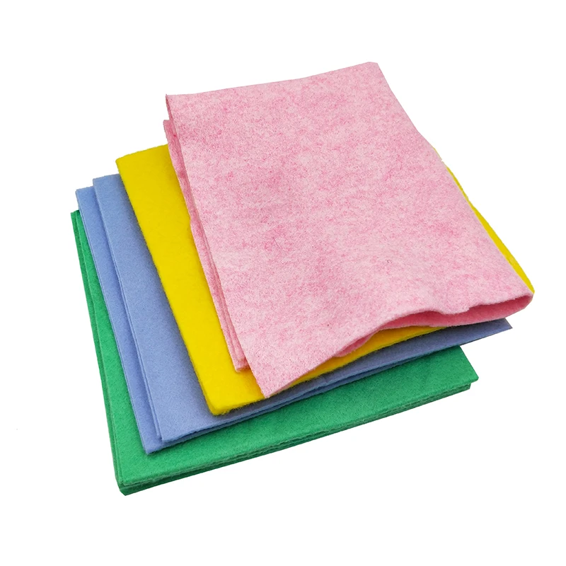 100% regenerated polyester felt needle punched Non Woven Fabric sheets and rolls polyester fiber sheet
