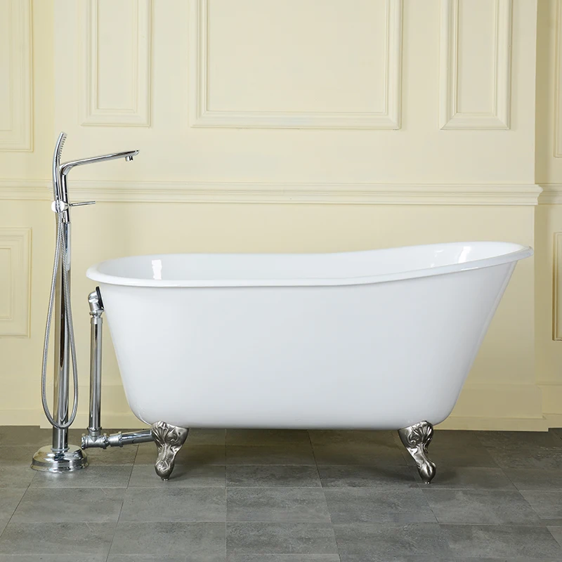 small freestanding bathtub/mini indoor bath/cheap clawfoot tub