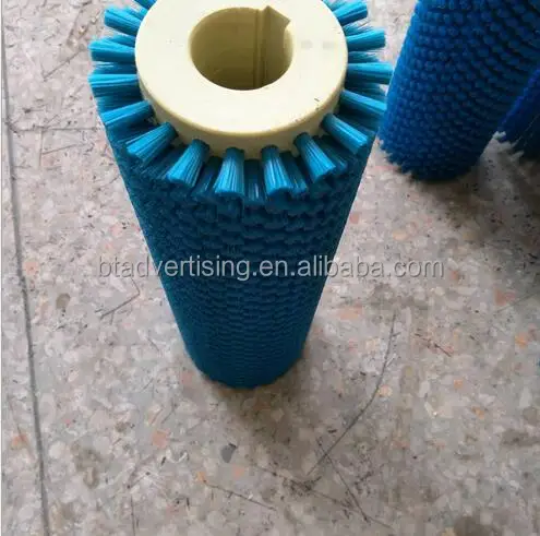 
Supply nylon yarn dyeing machine polishing brush wheel custom nylon wheel brush 