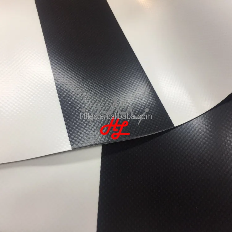 black/white striped tarpaulin pvc tarpaulin