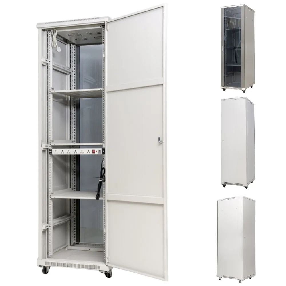 Стоя стоечный сервер сети Кабинета 12U с полкой и МНЛЗ