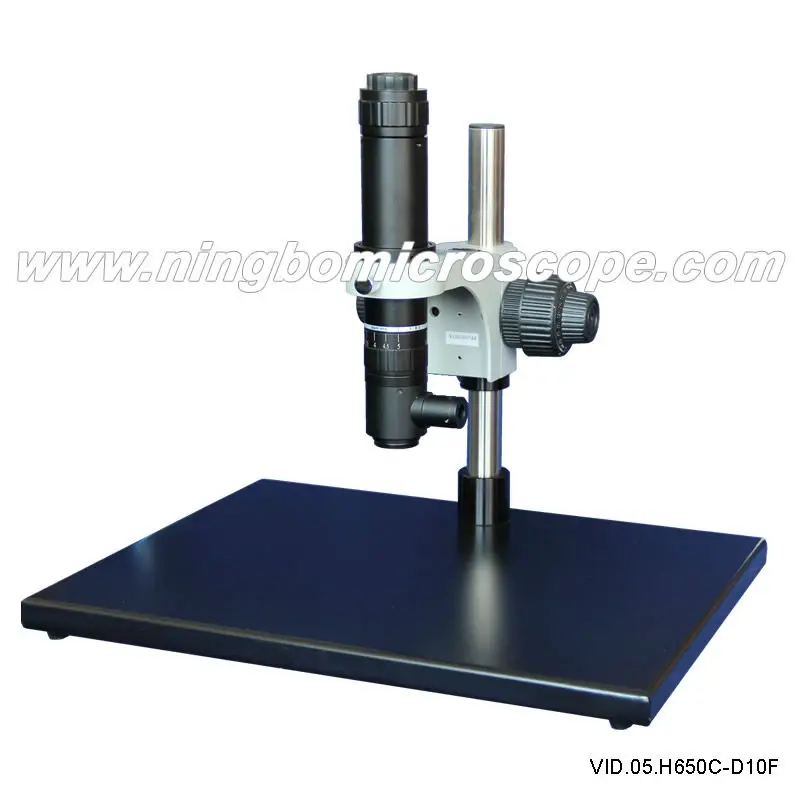 0.6X-5X PCB Inspection Monocular Video Inspection Microscope Zoom Lens