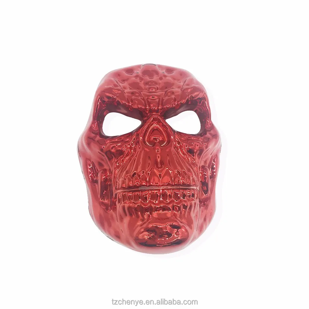 
Hot selling China manufacture Electroplate Halloween Scary Mask 