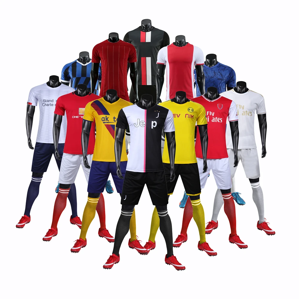 
Custom Thailand Quality Men City Club Training Shirt Adult Soccer Jersey Football Shirts set Soccer wear Soccer Uniform 