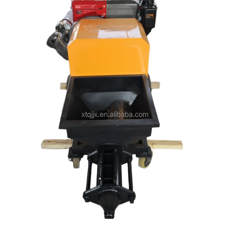 high quality diesel cement mortar spraying machine multifunctional spraying machine indoor and outdoor wall spraying