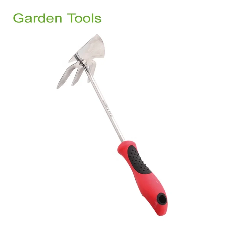 
SS201 Garden Flower Fork With Plastic Fork Handle Stainless Steel Garden Tools RL168T 
