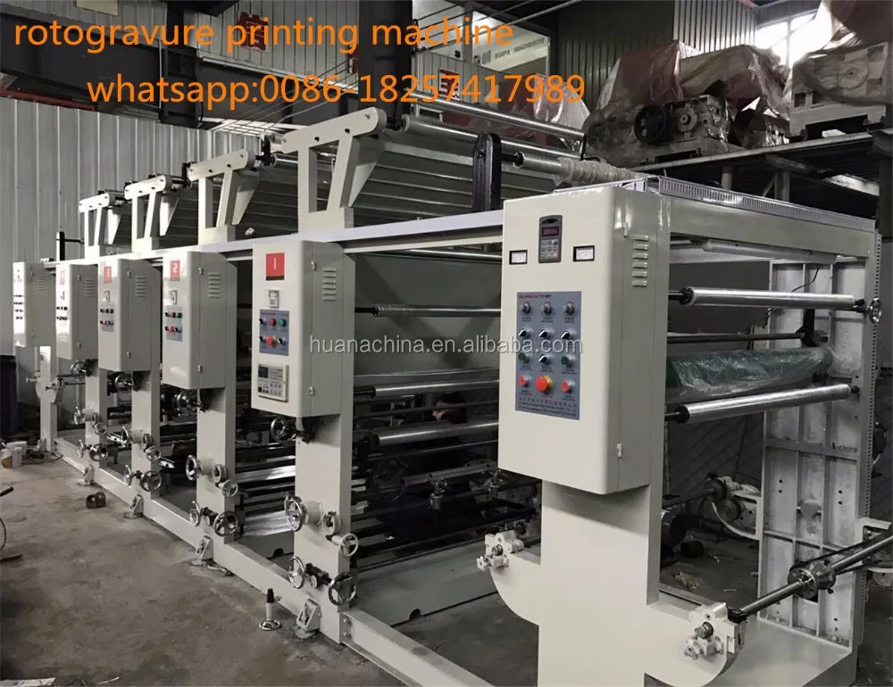 
SWAY-6800 plastic high speed automatic Rotogravure printing machine 