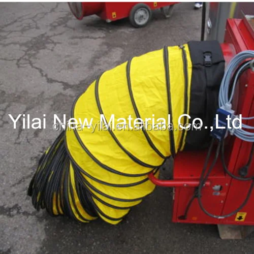 Dust Fume Air Extractor Ducting Welding, Exhaust paint Extraction 500mm, 7.5m