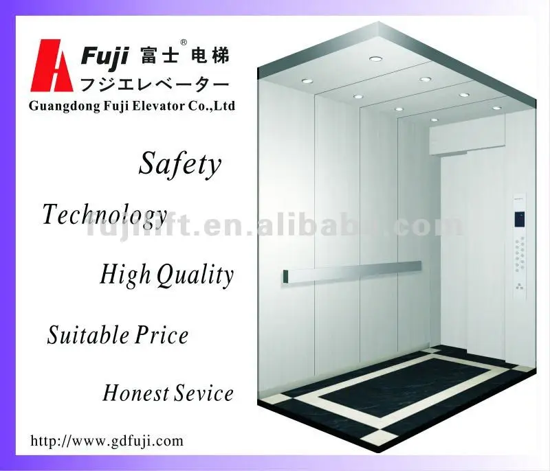 CNAS Small Passenger Elevator In Tall Building 450KG residential lift for 6 Persons