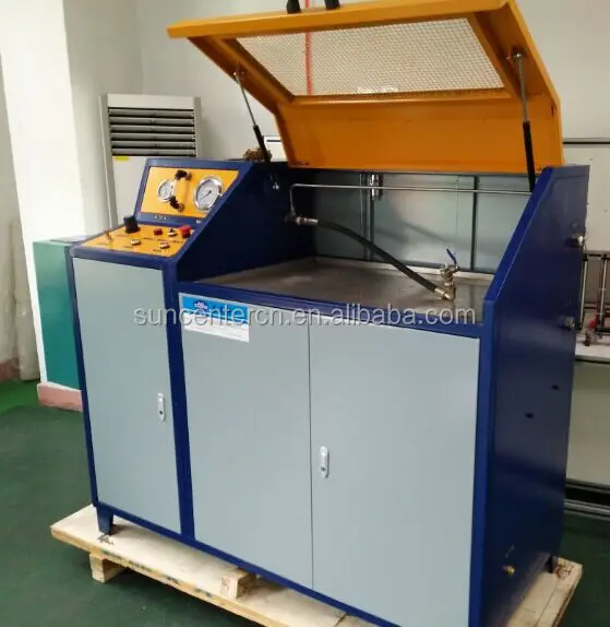 Suncenter Modern Techniques Pneumatic Oil Pressure Test Bench for hose pipe valve