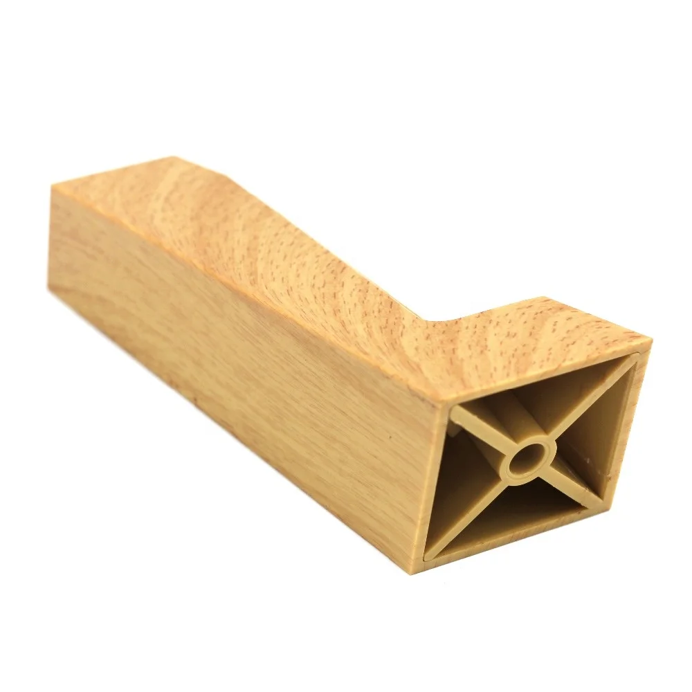 Hot Sale 150mm Height Irregular Oblique Plastic Dresser Replacement Sofa Feet For Furniture