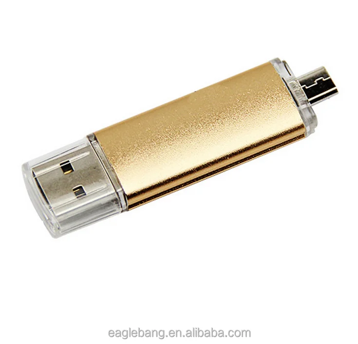 
Mini usb flash driver with data stock 