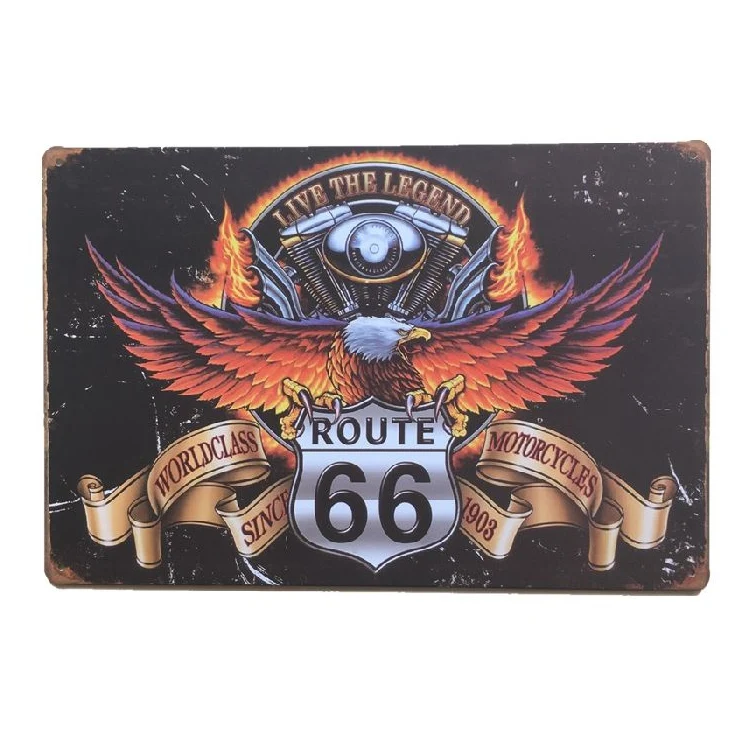 Top Quality NO MOQ Custom Printing Dependable Champion Spark Plugs Home Decor Vintage Tin Sign