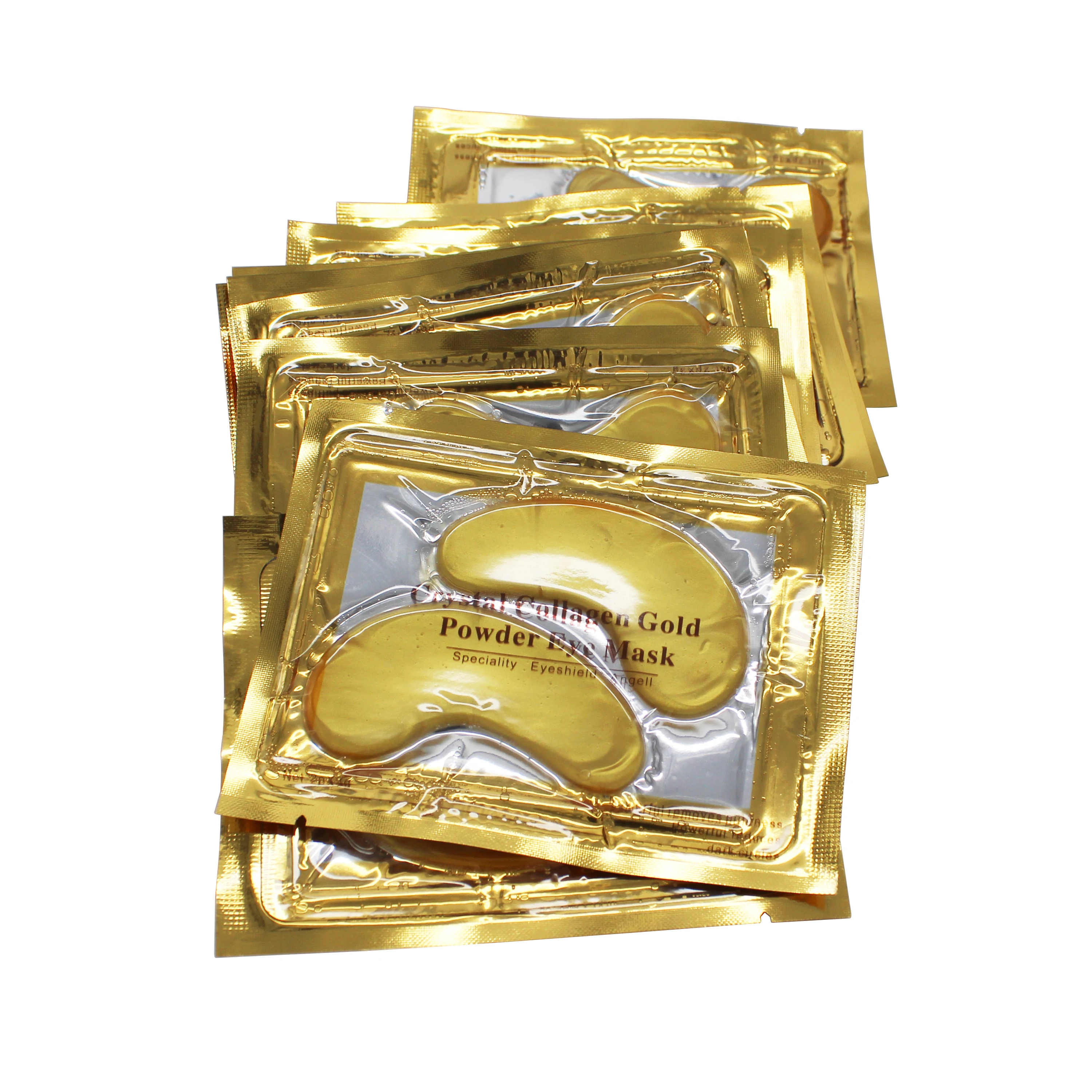 Chinese supplier Natural Beauty 24k Gold Eye Mask