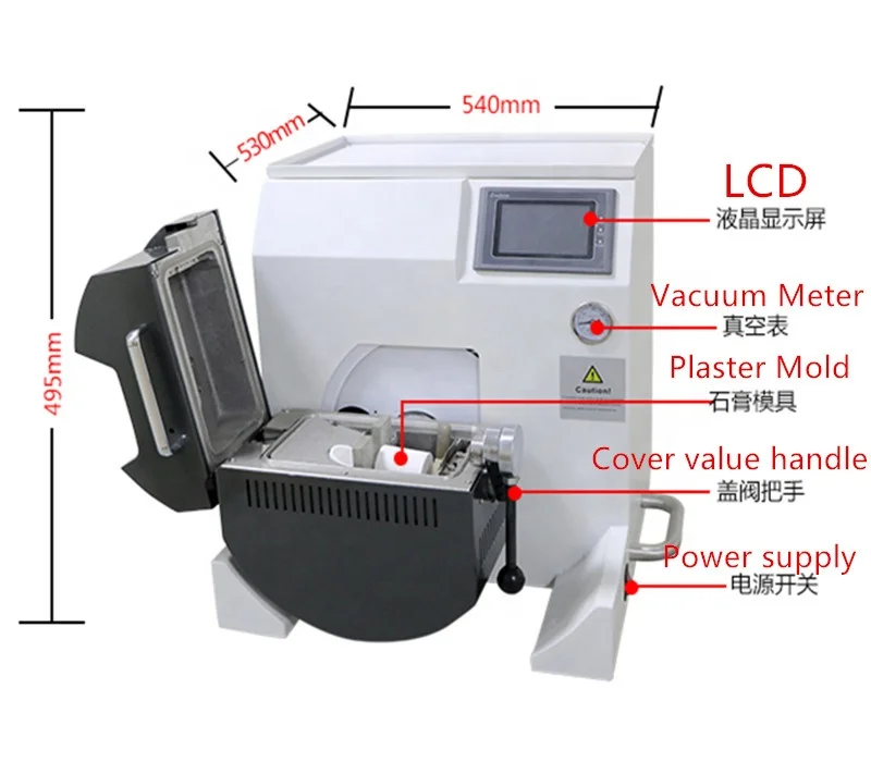Energy-Saving mini vacuum jewelry casting machine
