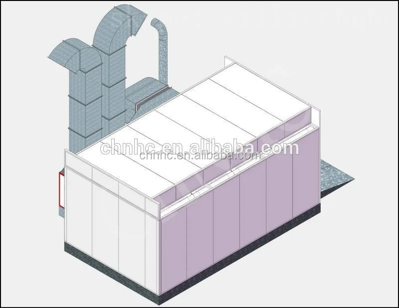 Cabins for painting cars/auto paint booth manufacturers