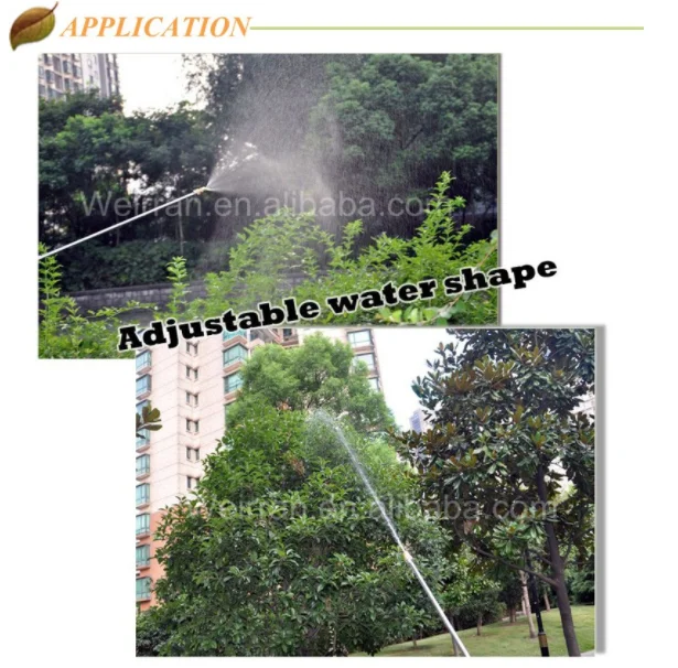 Stainless steel watering fertilizing spot treating weeds pump sprayer