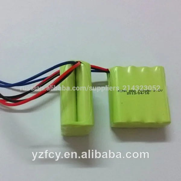 перезаряжаемые ni-mh аккумулятор/9.6v ааа 700 мач