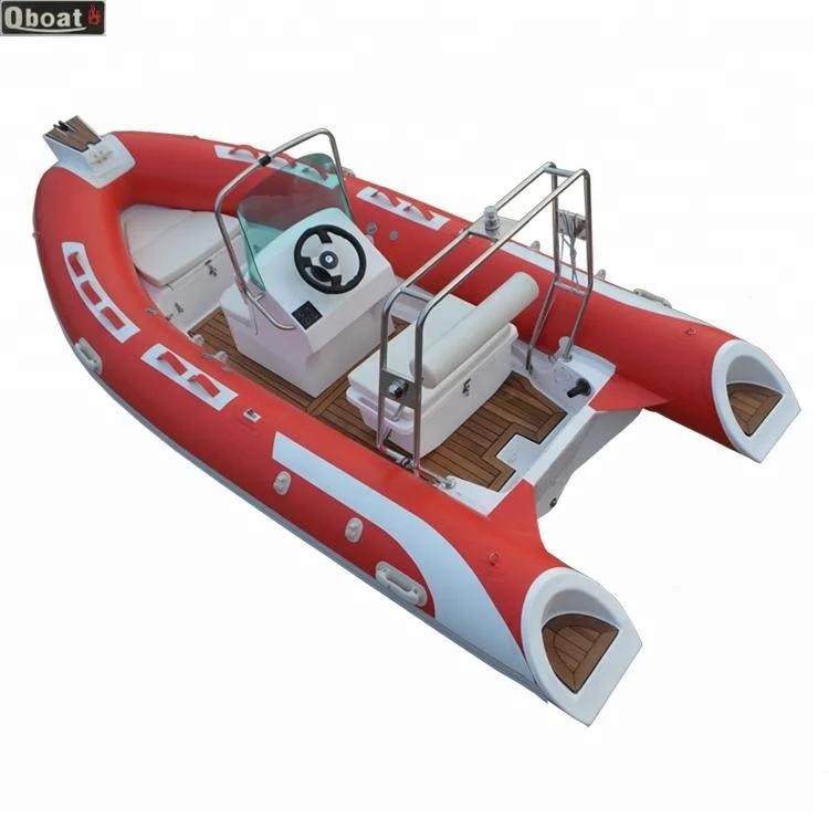 Cool Design 14ft Hypalon Tube Fiberglass Hull Rib Boats