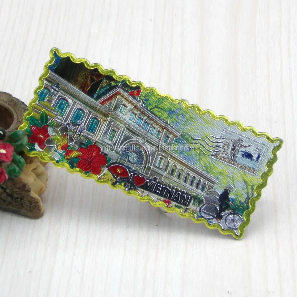 Custom Cities paris souvenir fridge magnet