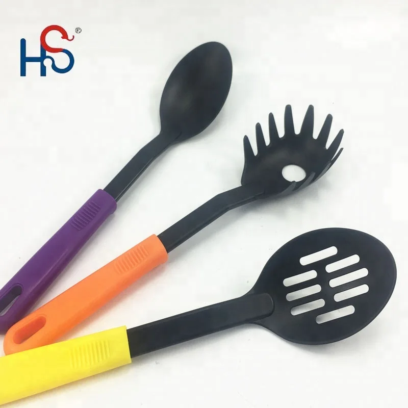 Home Kitchen Appliance Nylon Cooking Utensils Set Nonstick Cookware Set Names Of Kitchen Utensils
