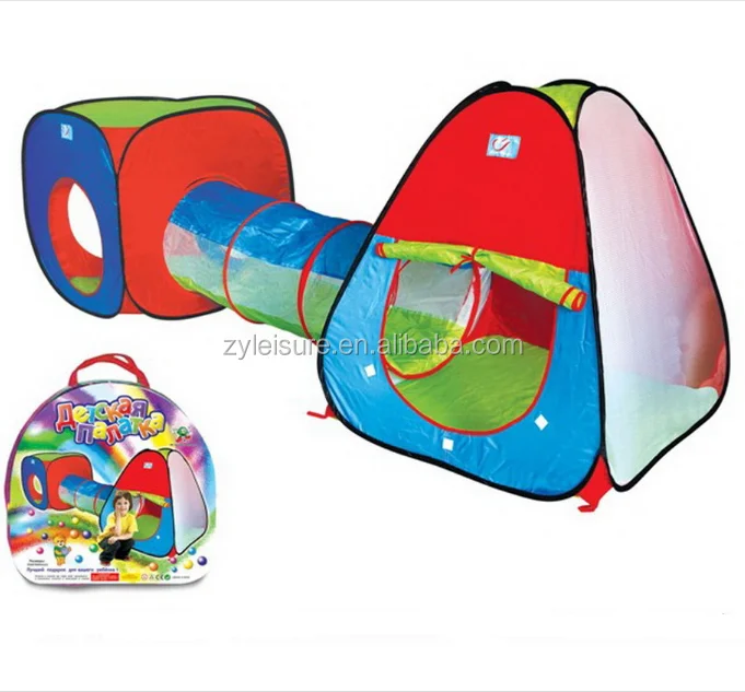 wonderful 3 in 1 multiple game kid play tent/portable children play tent kids playing ball pool tunnel tent/kids foldable house