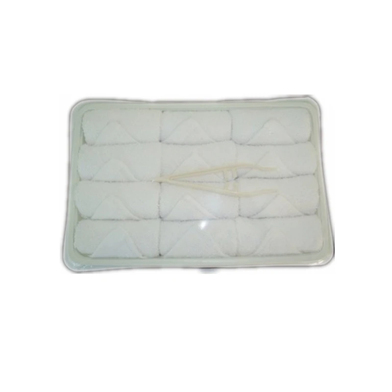 
100% Белое Хлопковое полотенце для чистки лица и рук 