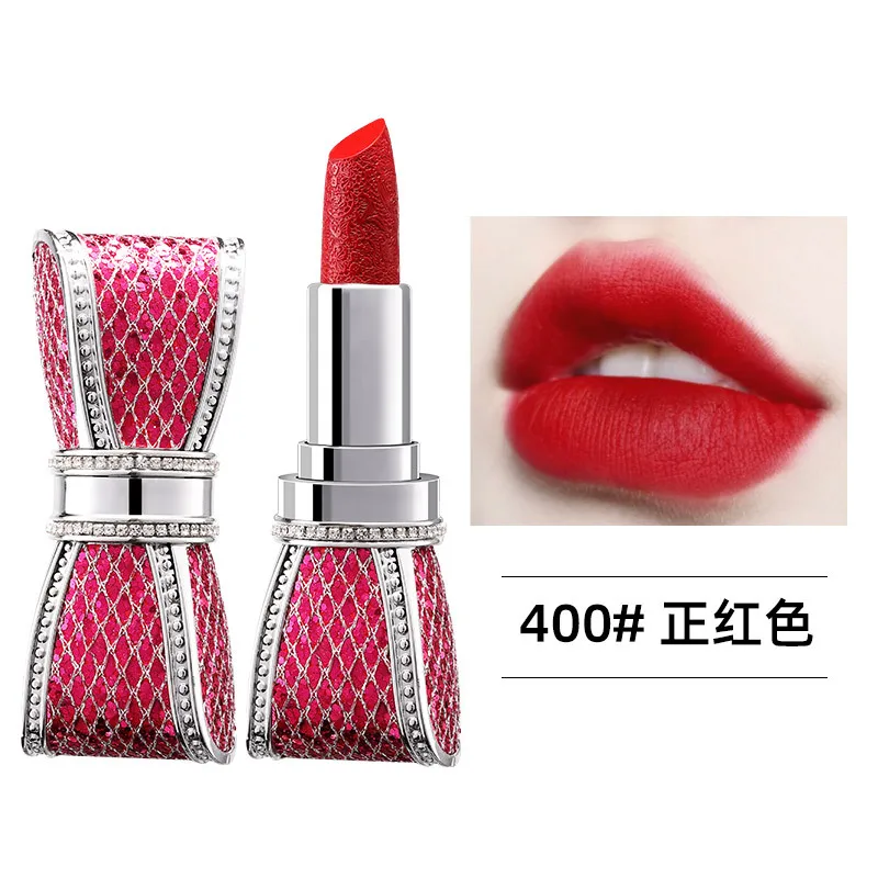 Melason Curelty Free Eco-friendly OEM No Logo Custom ButterflyTube Lipstick Candy Color Matte Wholesale Small Order Accepted