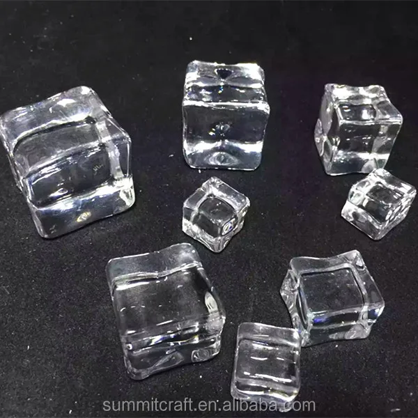 Украшение для вечеринки бара прозрачный высокий искусственный кубик льда акриловый