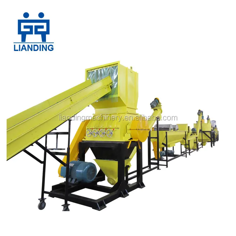 В комплекте пластиковый pet bottle washing рециркулируя оборудование завода и производственная линия