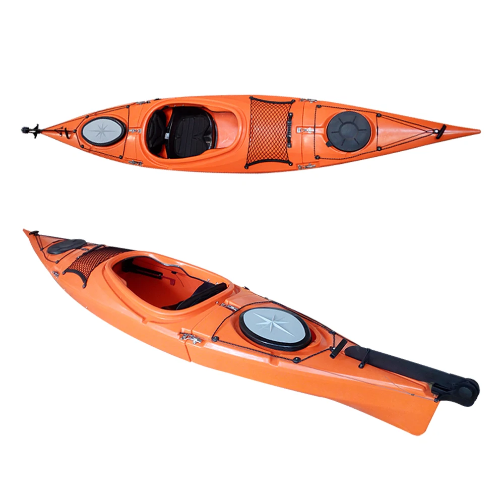 JFM GK32 New 3 Section Detachable Kayaking Single Sea Kayak Canoe Ocean Kayak