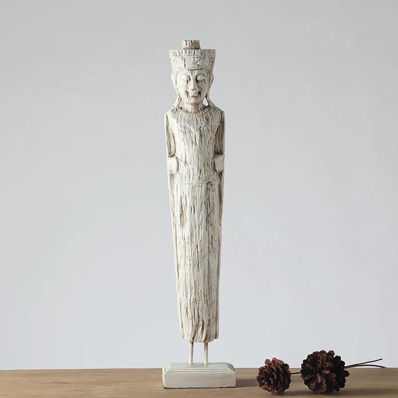 Factory Home Decoration Tabletop Indoor Art Polyresin Resin Buddha Statue