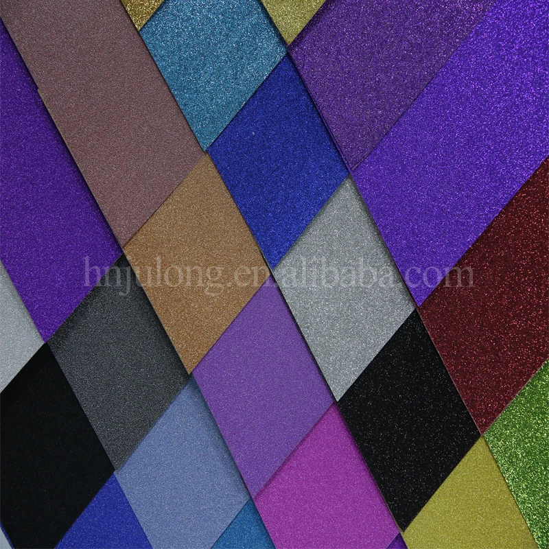 
Colorful scrapbooking paper DIY glitter cardstock paper 