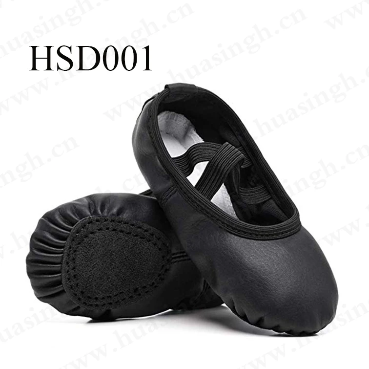 ZK, multi-color professional soft ballet shoes anti-slip durable leather sole dance shoes HSD001